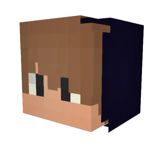 superdimond123 Minecraft avatar head, 3D render