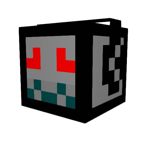 superdoo Minecraft avatar head, 3D render
