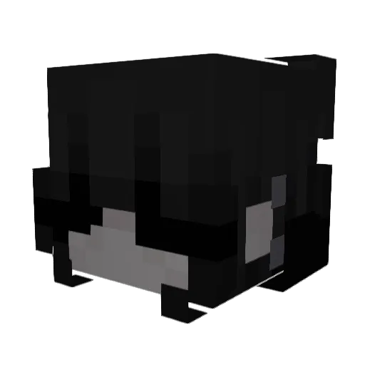 superdoot Minecraft avatar head, 3D render