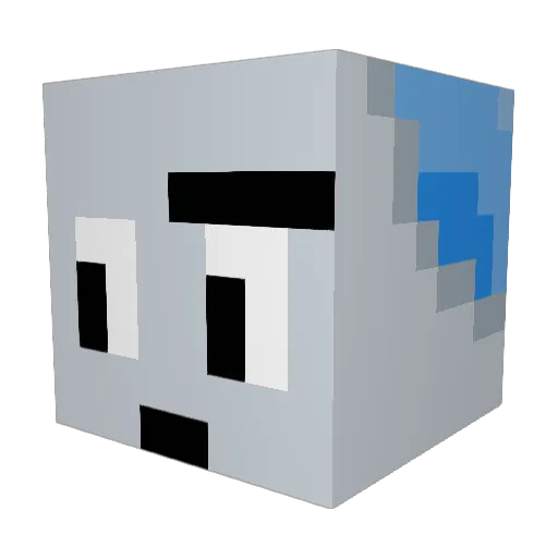 superduperben007 Minecraft avatar head, 3D render