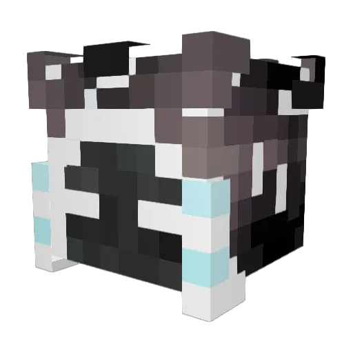 superex100 Minecraft avatar head, 3D render