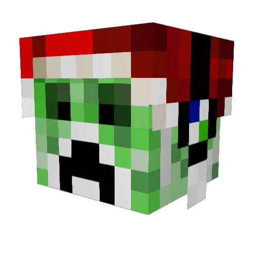 superfart37 Minecraft avatar head, 3D render