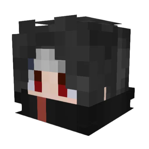 superfox1268569 Minecraft avatar head, 3D render