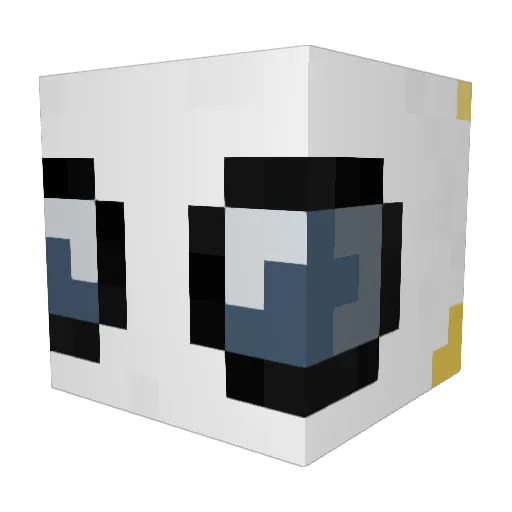supergeanuiboy Minecraft avatar head, 3D render