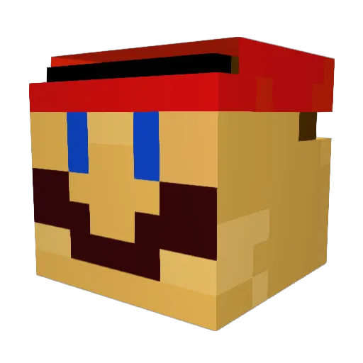 superjake07116 Minecraft avatar head, 3D render