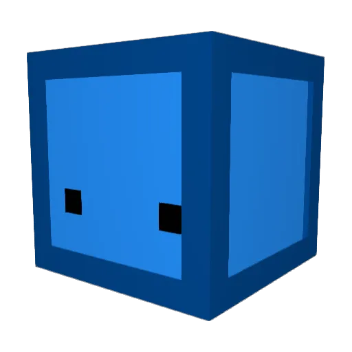 superjimYT Minecraft avatar head, 3D render