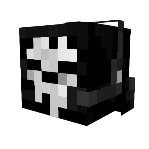 superjojo09 Minecraft avatar head, 3D render