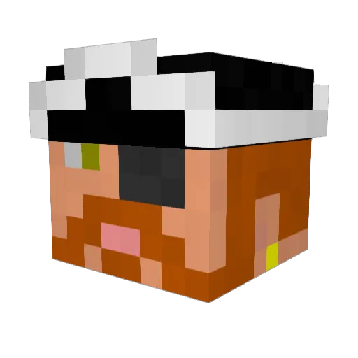 superkiller7890 Minecraft avatar head, 3D render