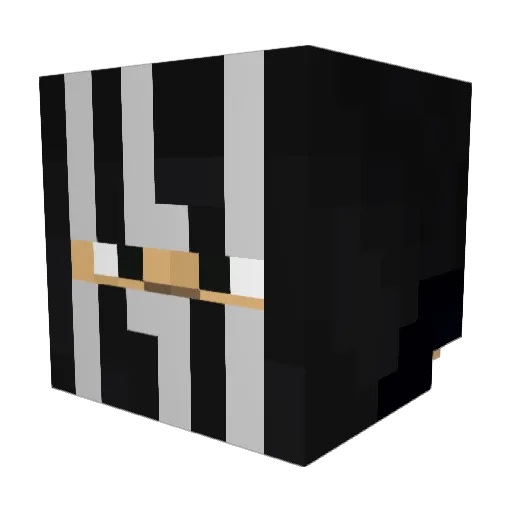 supermadman1234 Minecraft avatar head, 3D render
