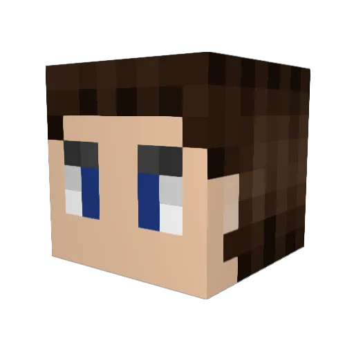 supermatt241 Minecraft avatar head, 3D render