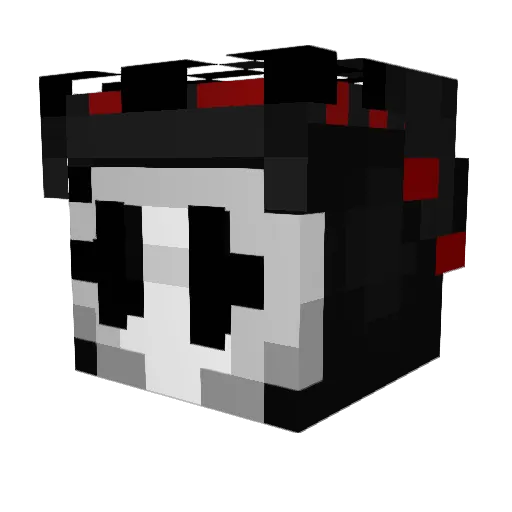 supermegamoose13 Minecraft avatar head, 3D render