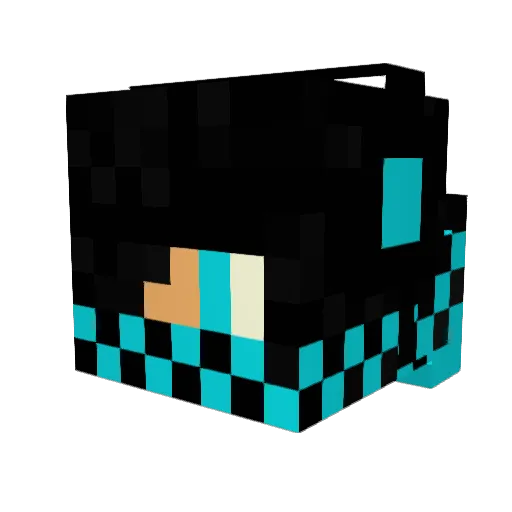 supermenas2014 Minecraft avatar head, 3D render