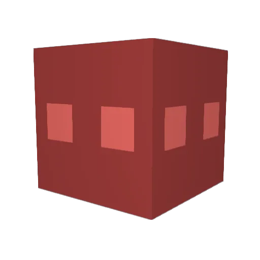 superminepro123 Minecraft avatar head, 3D render