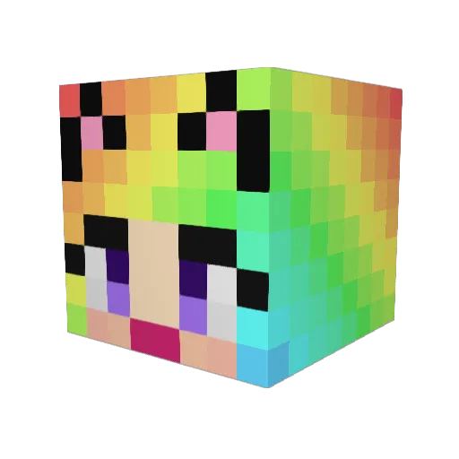 supermonkeyboy19 Minecraft avatar head, 3D render