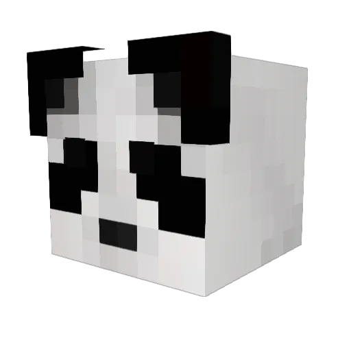 supernickje Minecraft avatar head, 3D render