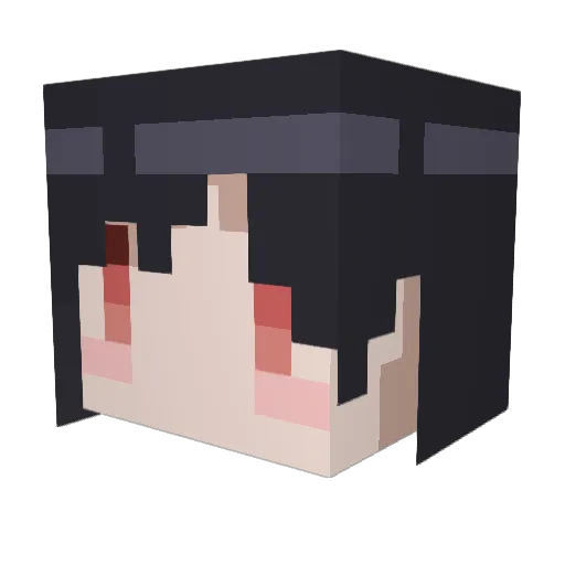 supernova2520 Minecraft avatar head, 3D render