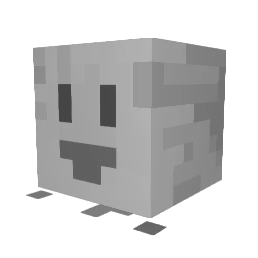 supernova506 Minecraft avatar head, 3D render