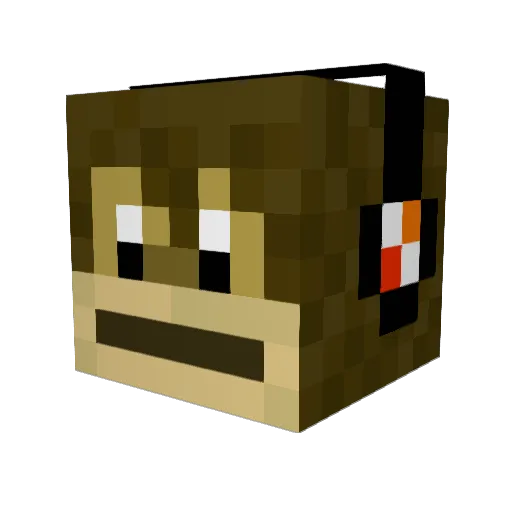 superoli8000 Minecraft avatar head, 3D render
