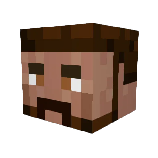 superosizz86 Minecraft avatar head, 3D render
