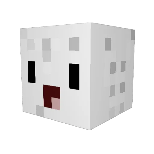 superphil17 Minecraft avatar head, 3D render