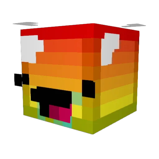 superproplayer3 Minecraft avatar head, 3D render