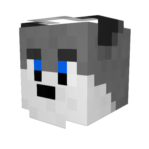 supersaint457 Minecraft avatar head, 3D render