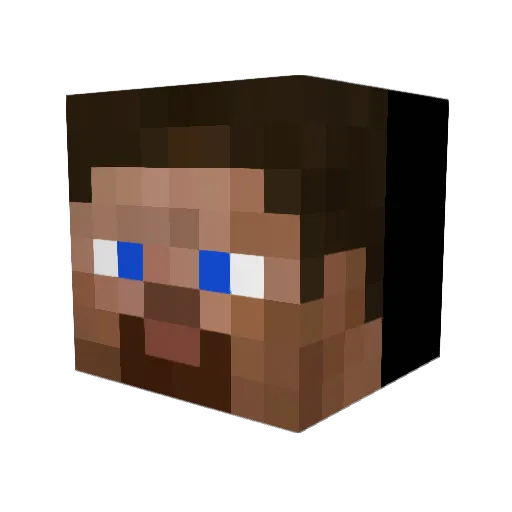 supersam2002 Minecraft avatar head, 3D render