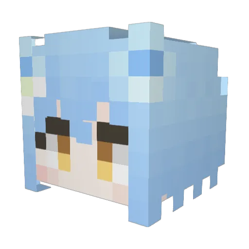 supersauce92 Minecraft avatar head, 3D render