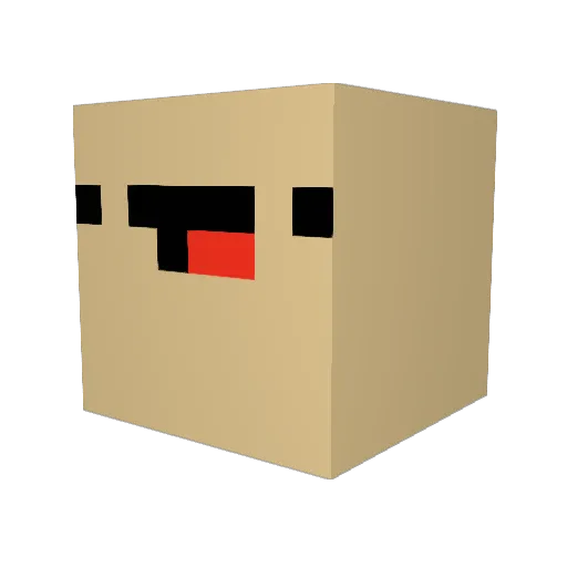 superseid22 Minecraft avatar head, 3D render