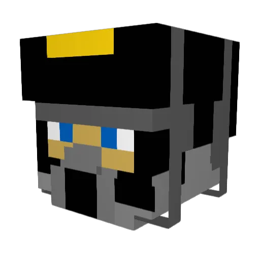 supershard360 Minecraft avatar head, 3D render
