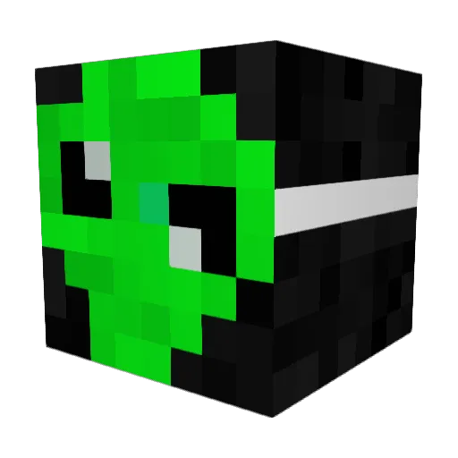 superslugg Minecraft avatar head, 3D render
