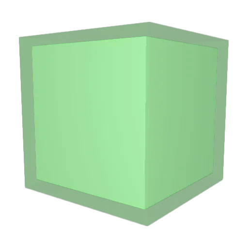 supersmashchar Minecraft avatar head, 3D render