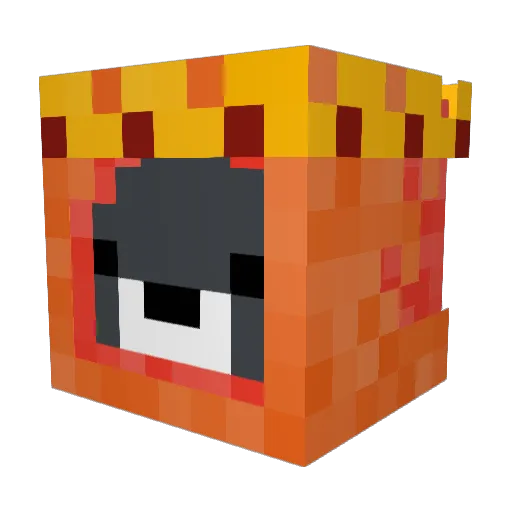 supersoaker50 Minecraft avatar head, 3D render