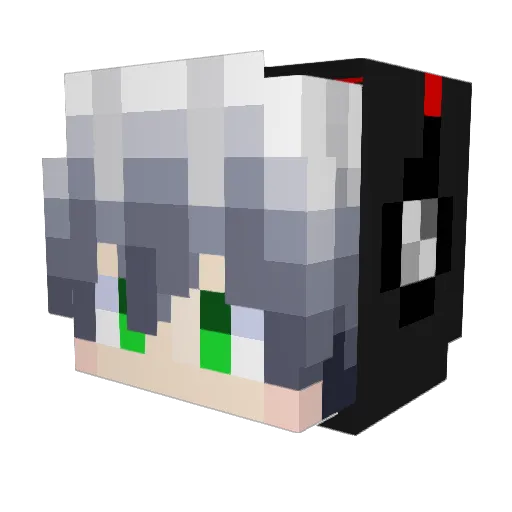 superstarALT42 Minecraft avatar head, 3D render