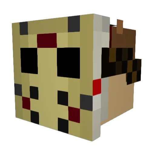 supersucc64 Minecraft avatar head, 3D render