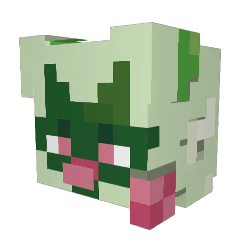 supersugoiboi Minecraft avatar head, 3D render