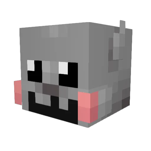 supertigger1001 Minecraft avatar head, 3D render