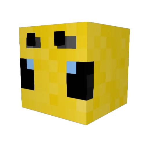 supertt44 Minecraft avatar head, 3D render
