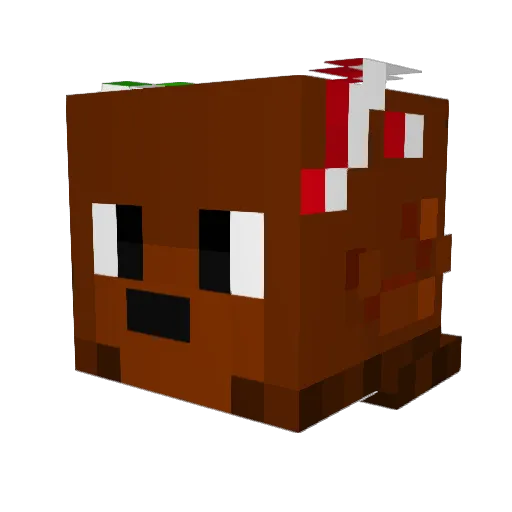 superwoof96 Minecraft avatar head, 3D render