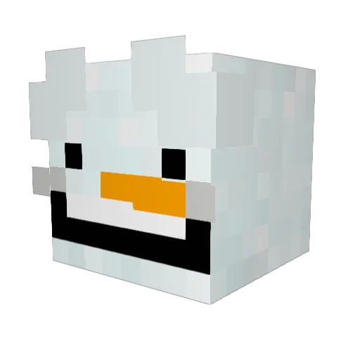 superzack146 Minecraft avatar head, 3D render
