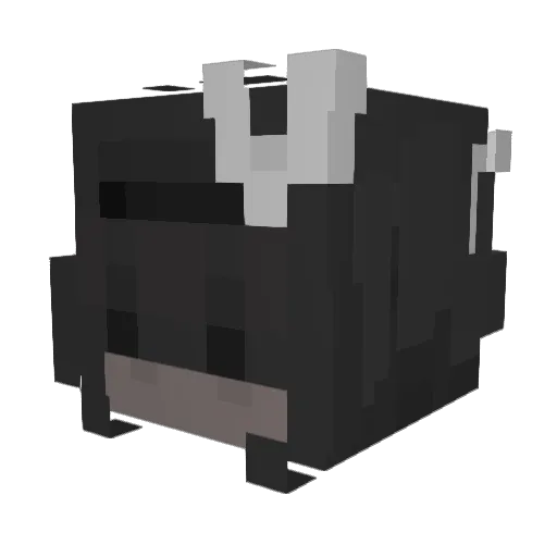 suppaachick Minecraft avatar head, 3D render