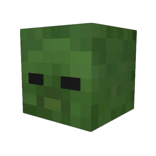 suppe007 Minecraft avatar head, 3D render