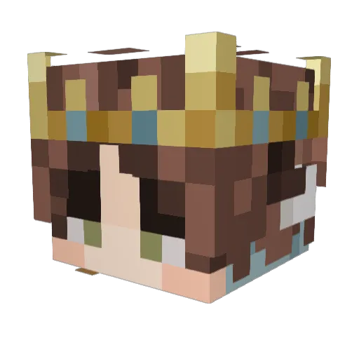 supperJJman10 Minecraft avatar head, 3D render
