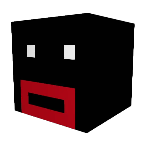 suppgap Minecraft avatar head, 3D render