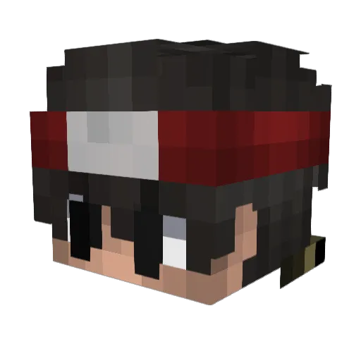 suprdiaz Minecraft avatar head, 3D render