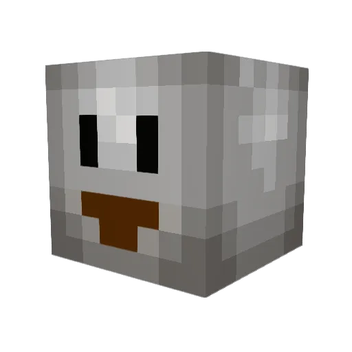 supremejoloh Minecraft avatar head, 3D render