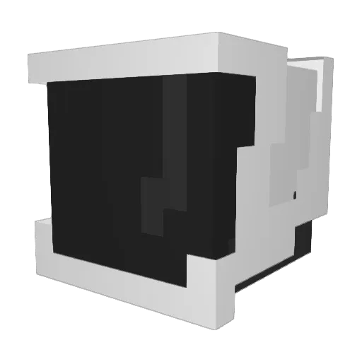 surdawg Minecraft avatar head, 3D render