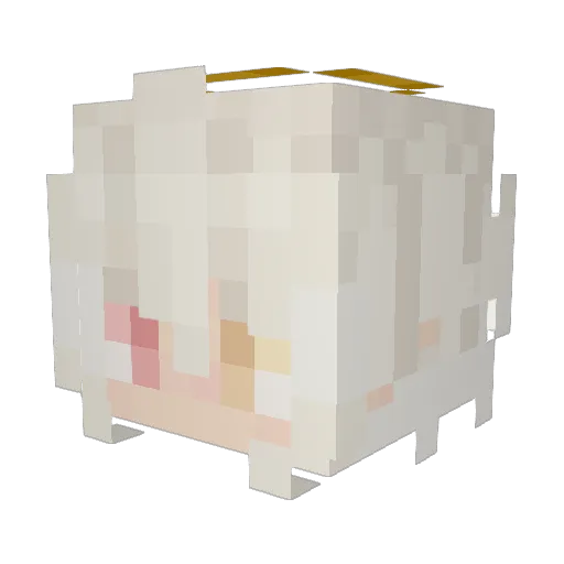 surelyghost Minecraft avatar head, 3D render