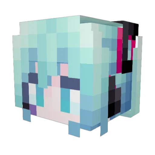 surfacecooler Minecraft avatar head, 3D render