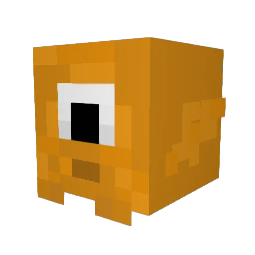 surgeshadow Minecraft avatar head, 3D render